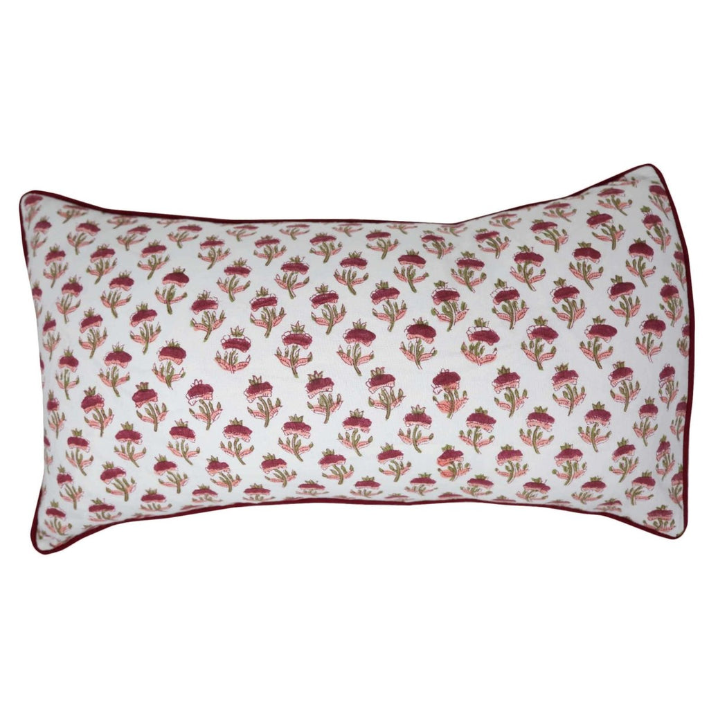 Plum Blossom Throw Pillow Cover - Liza Pruitt