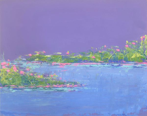 Purple Sky I | 11" h x 14" w - Liza Pruitt