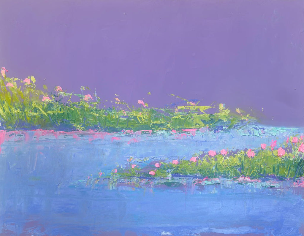 Purple Sky II | 11" h x 14" w - Liza Pruitt