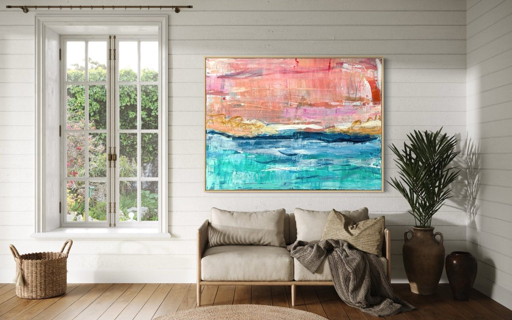 Safe Harbor | 36" h x 48" w | Framed - Liza Pruitt