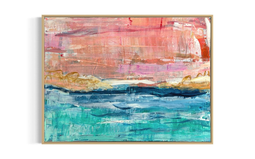 Safe Harbor | 36" h x 48" w | Framed - Liza Pruitt