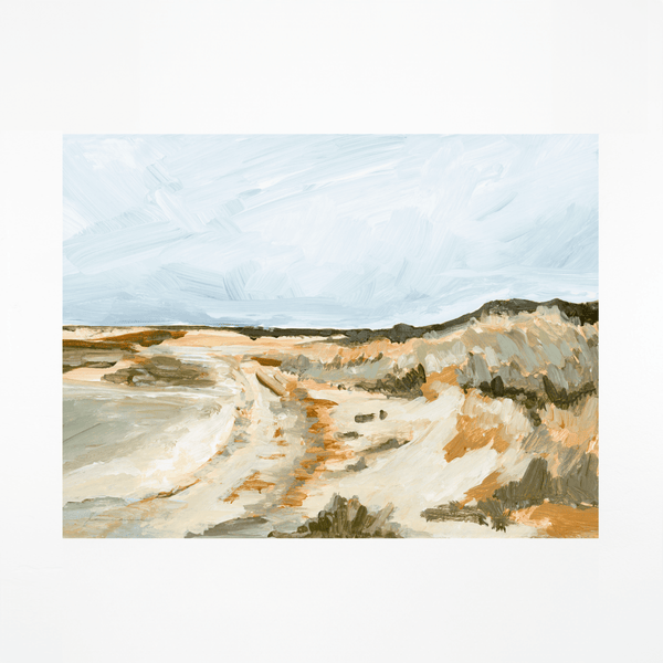 "Seaside Dunes" Art Print - Liza Pruitt