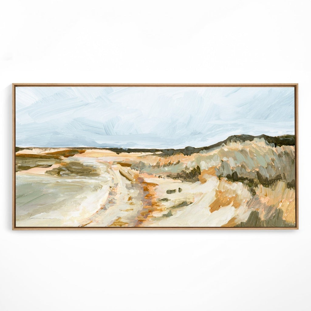 "Seaside Dunes" Art Print - Liza Pruitt