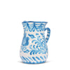 Small pitcher with hand painted designs - Liza Pruitt