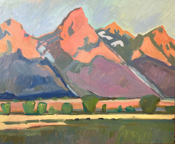 Teton Colors | 23" h x 28" w - Liza Pruitt