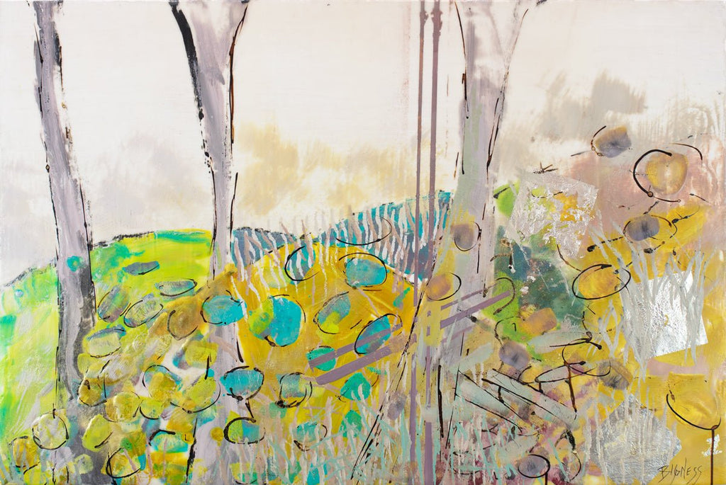 Three Trees III | 24" h x 36" w - Liza Pruitt