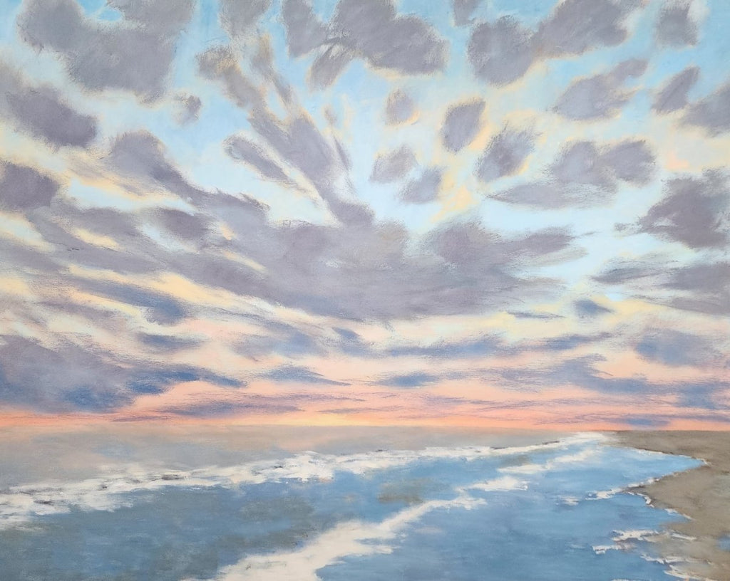 Evening on the Beach | 48" h x 60" w - Liza Pruitt