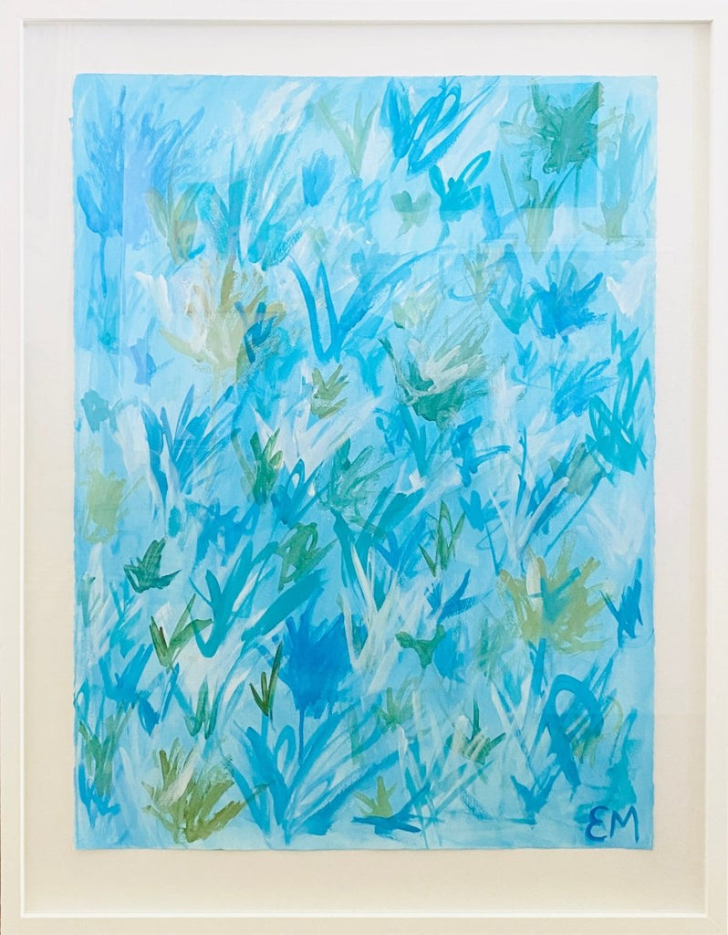 Summer Camp | 36" h x 28" w | Framed - Liza Pruitt